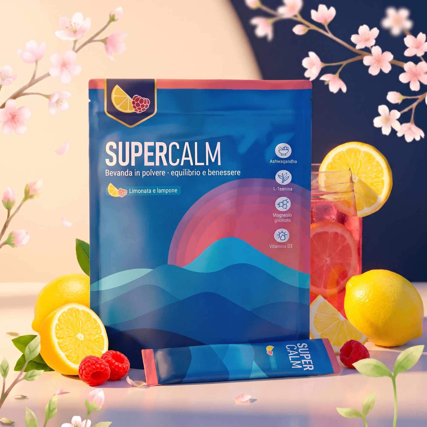 SUPERCALM – Bevanda Adattogena Calmante